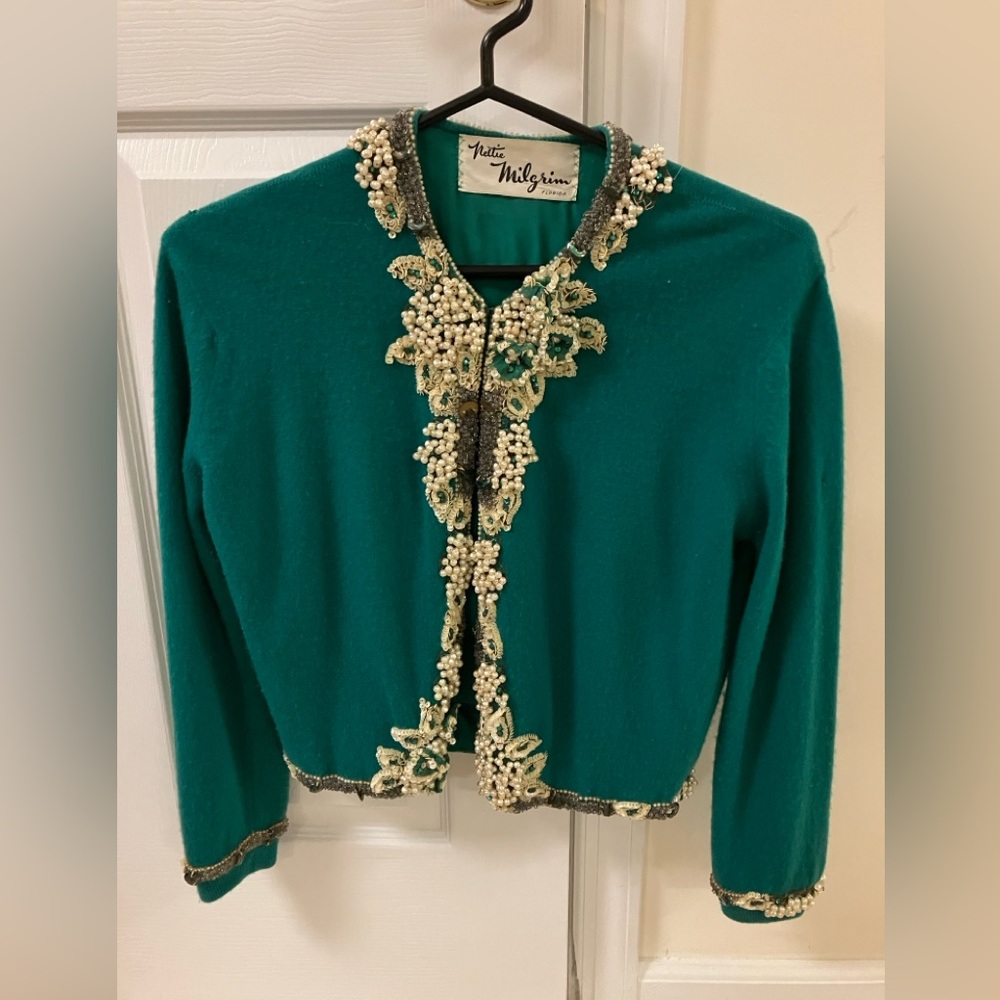 Vintage theatre sweater size S/M $100